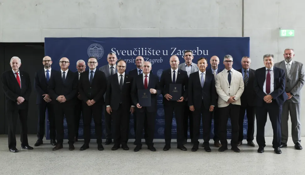 Zagreb, 10.06.2026. - Potpisan Sporazum o suradnji između Ministarstva demografije i useljeni&scaron;tva i sveučili&scaron;ta u sastavu Rektorskoga zbora RH. foto HINA/ Lana SLIVAR DOMINIĆ/ lsd