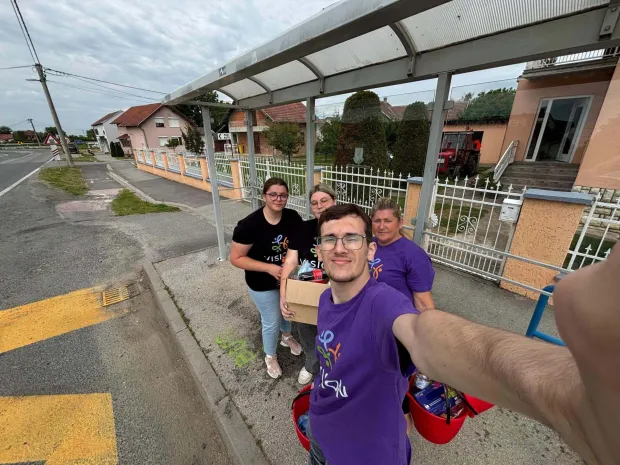 Volonteri ostavili trag koji se vidi