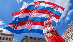 24.06.2024., Leipzig - EURO, Njemacka. Sve je vise navijaca hrvatske reprezentacije koji neumorno pjevaju i navijaju. Photo: Sanjin Strukic/PIXSELL