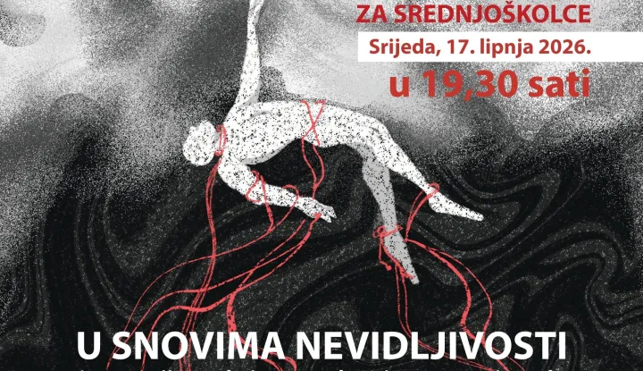 "U SNOVIMA NEVIDLJIVOSTI"Godi&scaron;nja produkcija Dramskog studija DKO-aposter