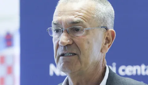 Zagreb, 30.04.2026. - Predstavljeni rezultati OECD-ova&nbsp;Istraživanja općega pedago&scaron;kog znanja učitelja u prostoru Nacionalnoga centra za vanjsko vrednovanje obrazovanja. Na fotografiji ravnatelj NCVVO-a Vinko Filipović. foto HINA/ Lana SLIVAR DOMINIĆ/ lsd