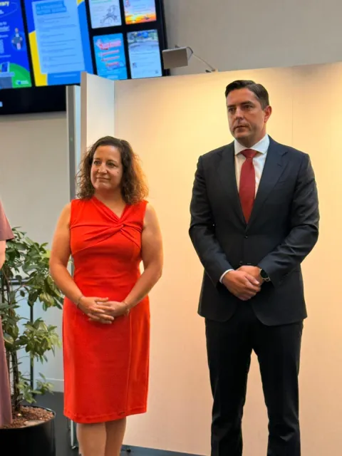 Izložba 'Hrvatski antifa&scaron;istički pokret: Od otpora do prava', Europski parlament u Strasbourgu, Marko Ve&scaron;ligaj, Iratxe Garcia Perez, lipanj 2026.