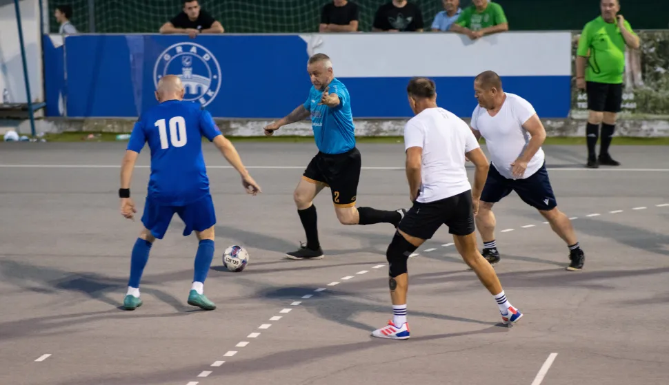Osijek, 16. 6. 2026., Tri kornera penal, malonogomoetni turnir - NK OlimpijaCB Stari panj - Lege tri kornera penal; mali nogomet; sport; malonogometni turnir