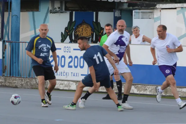 Osijek, 12. 06. 2026, Olimpija, Turnr, Tri kornera penal, mali nogomet, Treneri - CB 5 Gravia.snimio GOJKO MITIĆ