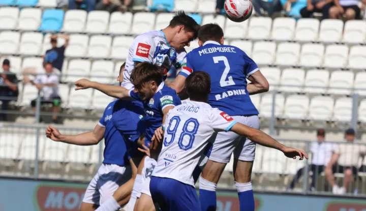 Osijek, 22. 05. 2026, Opus Arena, nogomet, Osijek - Slaven Belupo, SuperSport HNL 25/26. Milo&scaron; Jovićić (98).snimio GOJKO MITIĆ