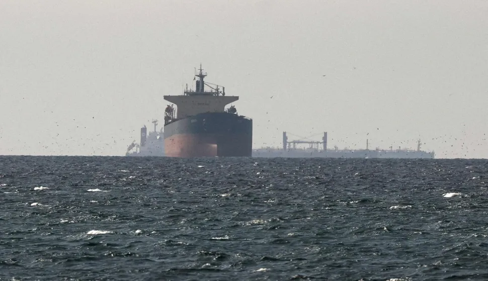 (260620) -- TEHRAN, June 20, 2026 (Xinhua) -- This photo provided by Ministry of Information in Oman on June 20, 2026 shows a view of the Strait of Hormuz. Iran's main military command Khatam al-Anbiya Central Headquarters announced Saturday the closure of the Strait of Hormuz, citing U.S. "breach" of the newly-signed peace memorandum of understanding and Israel's ceasefire "violations" in southern Lebanon, Iran's semi-official Mehr news agency reported. (Xinhua) Photo: XINHUA/XINHUA