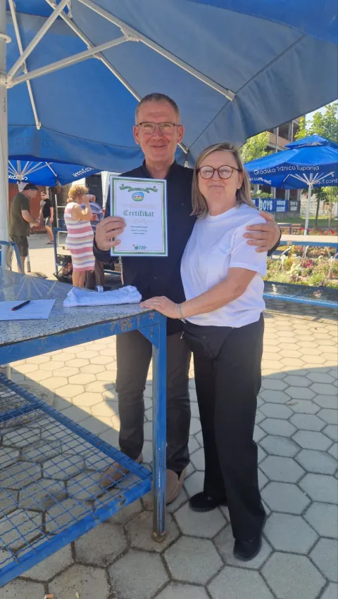 Uručeni zeleni certifikati u Županji, lipanj 2026.foto: Čistoća Županja