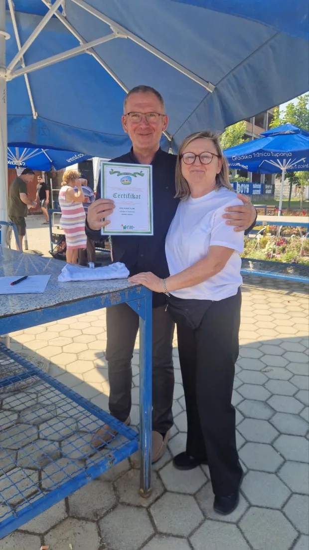 Uručeni zeleni certifikati u Županji, lipanj 2026.foto: Čistoća Županja