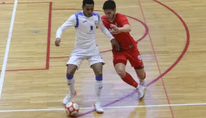 Osijek, 23. 01. 2021, Dvorana Zrinjevac mali nogomet. Osijek Kelme - Alumnus Sesvete. Prva malonogometna liga.snimio GOJKO MITIĆ