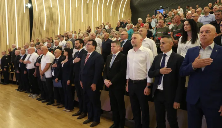 Osijek 27. 06. 2026, KC Osijek, KD Franjo Krežma. Svečana akadeija povodom 35. godi&scaron;njice formiranja 196. brigade ZNG. snimio GOJKO MITIĆ