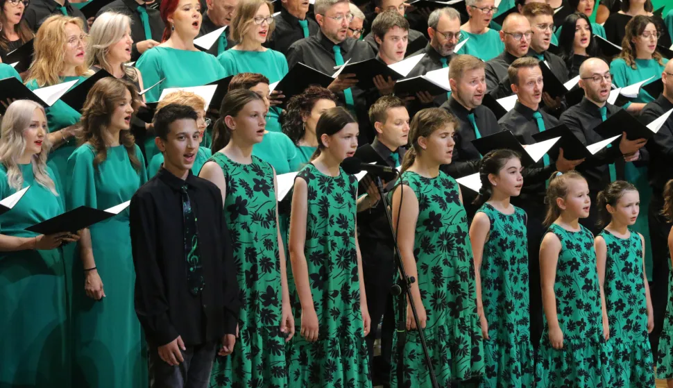 Osijek 27. 06. 2026, KC Osijek, KD Franjo Krežma. Koncert povodom 150 godina Lipe.snimio GOJKO MITIĆ