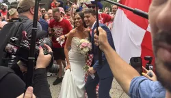 Philadelphia, hrvatski navijači, svatovi