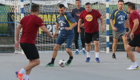 Osijek, 29. 06. 2026, Igrali&scaron;te na Zelenom polju, Olimpija, mali nogomet, Tri kornera penal, turnir, VET 1/4 Osječko 1664 - CB 5 Gravia.snimio GOJKO MITIĆ