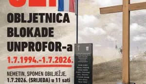 U Nemetinu obilježavanje 32. obljetnice blokade UNPROFOR-a