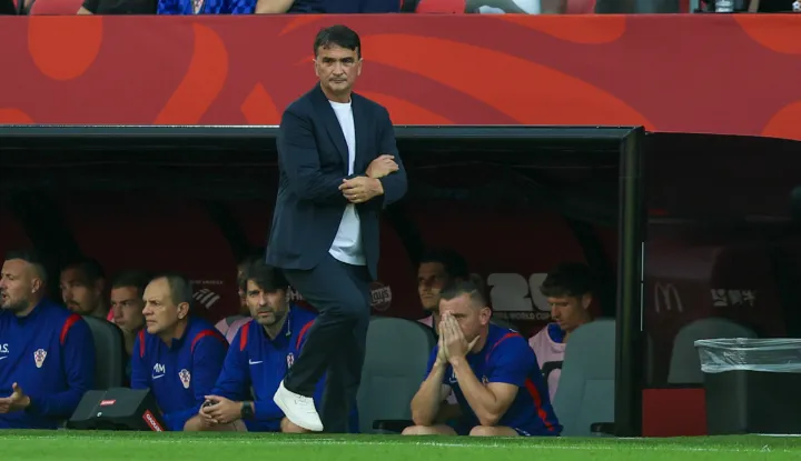 Torongo, 03.07.2026 - Utakmica 1/16 finala Svjetskog nogometnog prvenstva Portugal - Hrvatska u Torontu. Na slici izbornik Hrvatske nogometne reprezentacije Zlatko Dalić.foto HINA/ Daniel KASAP/ ds