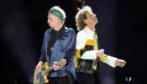 Keith Richards, front left, and Mick Jagger, of the Rolling Stones, perform in Vancouver on Friday, July 5, 2024. THE CANADIAN PRESS/Darryl Dyck Photo: DARRYL DYCK/PRESS ASSOCIATION