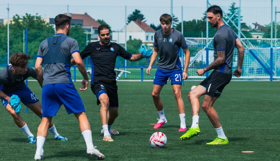Nk Osijek. Pripreme. Trening, Opus Arena. Ljeto 2026.