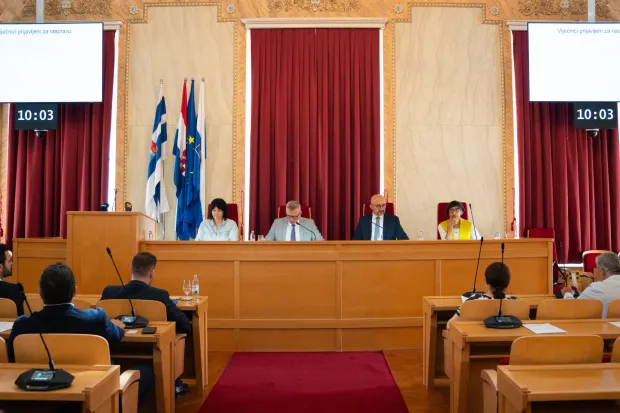 Osijek, 7. 7. 2026., Sjednica gradskog vijećaSjednica; gradsko vijeće; vjećnici; grad; gradonačelnik
