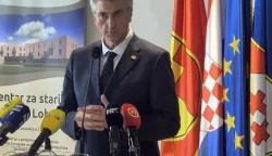 Lobor, 09.07.2026. - U Loboru je u četvrtak otvoren Centar za starije osobe, najveća investicija u povijesti Općine vrijedna vi&scaron;e od 6,1 milijun eura, koja će osigurati smje&scaron;taj za 93 korisnika te izvaninstitucionalne usluge za jo&scaron; 180 starijih osoba, a Centar je otvorio predsjednik Vlade RH Andrej Plenković. Na fotografiji predsjednik Vlade RH Andrej Plenković. foto HINA/ Sini&scaron;a KALAJDŽIJA/ tm