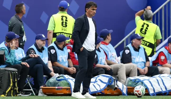 Philadelphia, 28.06.2026 - Utakmica trećeg kola skupine L Svjetskog nogometnog prvenstva Hrvatska - Gana na Lincoln Financial Field stadionu u Philadelphiji. Na slici izbornik Hrvatske nogometne reprezentacije Zlatko Dalić.foto HINA/ Daniel KASAP/ ds