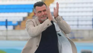 Osijek, 31. 07. 2022, Stadion Gradsi vrt, Prva SuperSport Hrvatska nogometna liga 22/23. Osijek - Slaven Belupo, Zoran Zekic, trener Slaven Belupa.snimio GOJKO MITIĆ