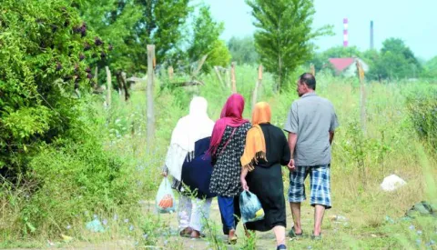 ?Subotica, Srbija: 04.08.2015Imigranti, azil, izbjeglice, subotička ciglana, Afganistanci, Sirijci, Pakistanci, odlaze iz svojjih zemalja u zapadnu zemlje europeSnimio: Josip eri------MAGAZIN, KOLOR6 STUPACA!!!------MAGAZIN, 1.STR.,KOLORZA NASLOVNU, OSTAVI CIJELU VELIKU!!!
