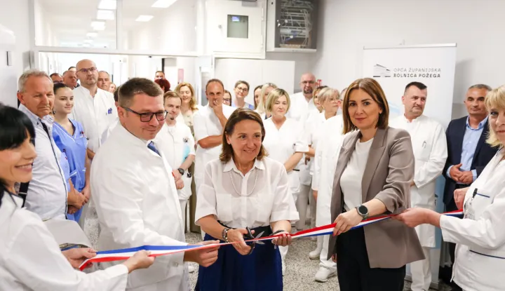 POŽEGAVeliki jubilej Opće županijske bolnice Požega, 90 godina rada, okrunjen je otvorenjem potpuno obnovljenih odjela neurologije i psihijatrije. 15. 7. 2026.