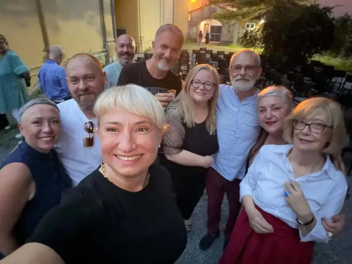 Govornici i organizatori prvog izdanja Jedne s nogu