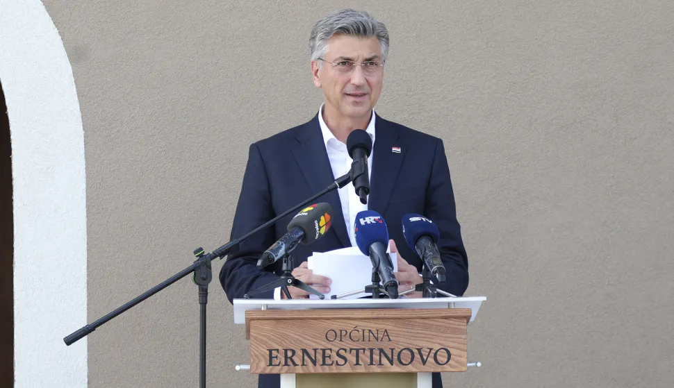 Ernestinovo, 03. 07. 2026., IDEM, Kulturni dječji centar, Andrej Plenković, otvaranjem, otvorenje, obilazakSNIMIO BRUNO JOBST