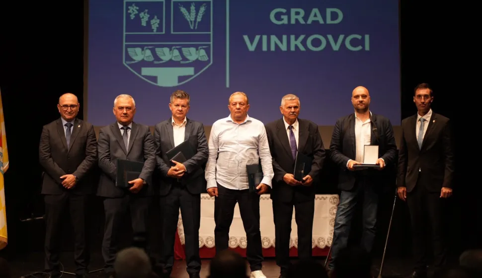 VINKOVCISvečanom sjednicom Gradskog vijeća Vinkovci su obilježili Dan grada i blagdan svog nebeskog za&scaron;titnika, svetog Ilije.srpanj 2026.