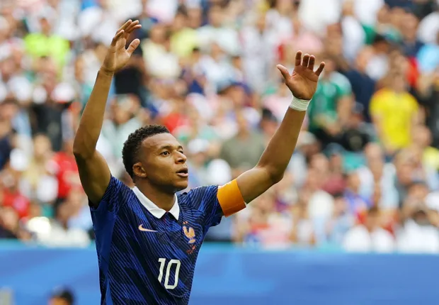 Soccer Football - FIFA World Cup 2026 - Bronze Final - France v England - Miami Stadium, Miami Gardens, Florida, U.S. - July 18, 2026 France's Kylian Mbappe reacts REUTERS/Carlos Barria Photo: CARLOS BARRIA/REUTERS