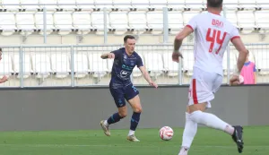 Osijek, 18. 07. 2026, Opus Arena, nogomet, prijateljska utakmica, Osijek - Honved. Ivan Dolček (19).snimio GOJKO MITIĆ