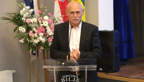 Osijek, 17. 07. 2026., Općina Bilje, Svečana sjednica Općinskog vijeća Općine Bilje, Željko CickajSNIMIO BRUNO JOBST