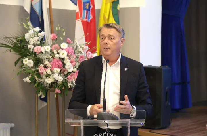 Osijek, 17. 07. 2026., Općina Bilje, Svečana sjednica Općinskog vijeća Općine Bilje, Goran IvanovićSNIMIO BRUNO JOBST