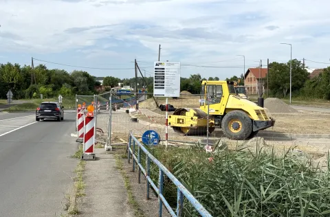 Osijek, 18. 07. 2026., Svilajska ulica; izvođenje radova; prometni priključak; radovi, cesta, ceste, nova cesta, prometSNIMIO BRUNO JOBST