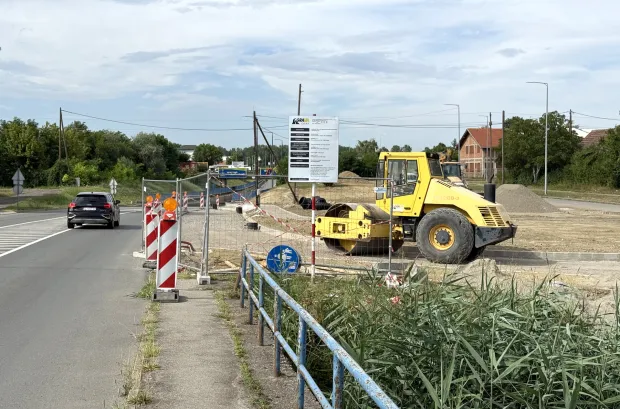 Osijek, 18. 07. 2026., Svilajska ulica; izvođenje radova; prometni priključak; radovi, cesta, ceste, nova cesta, prometSNIMIO BRUNO JOBST