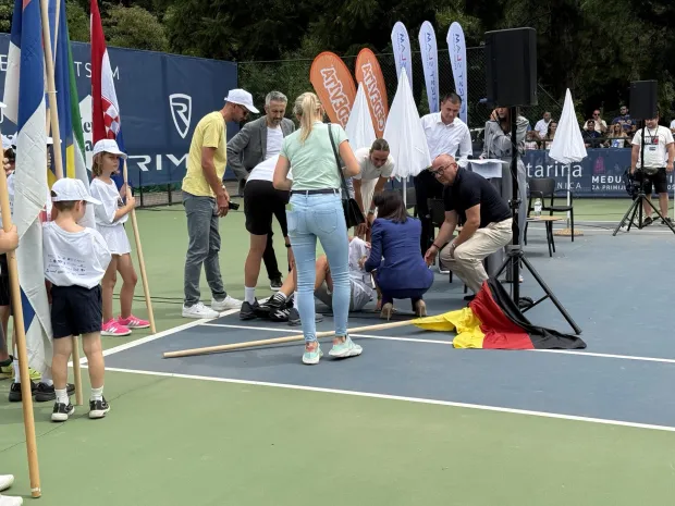 Perivoj kralja Tomislava, Teniski tereni, first slam, Donna Vekić, press konferencija; konferencija za medije
