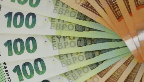 novac euro euri