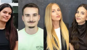 Upisi na fakultet, brucosi, studentiLu Mar&scaron;alek, Andrej Keglević, Paula Juri&scaron;ić i Sofia Jaćimović
