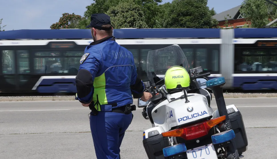 Osijek, 14. 07. 2026., Plavi Glas, prometna policija, MUP, policija,SNIMIO BRUNO JOBST
