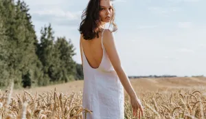 lanena haljina