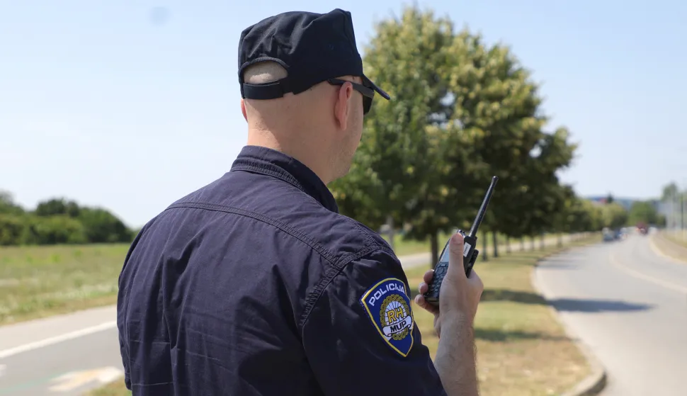 Osijek, 14. 07. 2026., Plavi Glas, prometna policija, MUP, policija,SNIMIO BRUNO JOBST