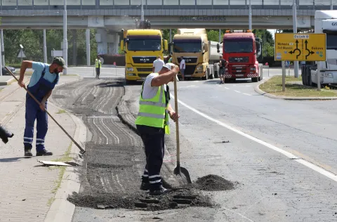 Vi&scaron;njevac, 22. 07. 2026., Ulica bana Josipa Jelačića, kolnik, cesta, početak radova, radovi, nova cestaSNIMIO BRUNO JOBST