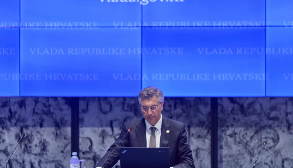 Zagreb, 23.07.2026. - Održana je sjednica Vlade Republike Hrvatske.Na fotografiji Andrej Plenković.foto HINA/ Edvard &Scaron;U&Scaron;AK /es
