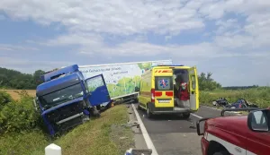 Prometna nesreća između Orahovice i Čačinaca