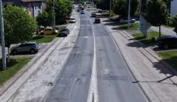 Ulica bana Jelačića u Vi&scaron;njevcusrpanj 2026.GRAD OSIJEK