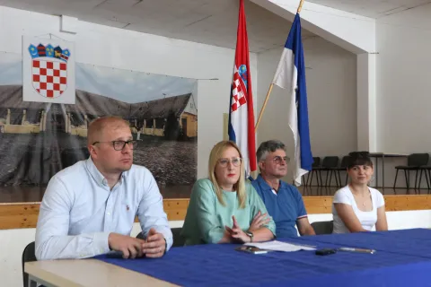 Tenja, 26. 07. 2026, Tenja - Hrvatsi dom. Svečana sjednica MO Tenja. Marija Capan.snimio GOJKO MITIĆ