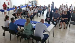 Tenja, 26. 07. 2026, Tenja - Hrvatsi dom. Svečana sjednica MO Tenja. snimio GOJKO MITIĆ