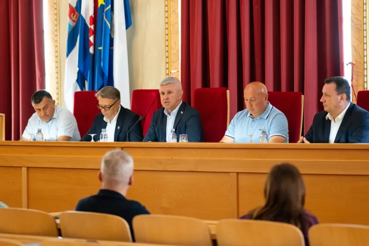 Osijek, 27. 7. 2026., Presica povodom Svjetskog prvenstva u oranjuSvjetsko prvenstvo; oranje; presica