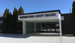 Osijek, 15. 05. 2021, Centralno groblje Press u povodu pocetka rada Ukopova Krematorija.snimio GOJKO MITIĆ